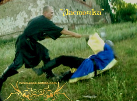 Ласточка. Скриншот 2. Евгений Рудаков, Андрей Бондаренко. Сцена 2. "Ласточка".